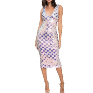 Sequin Midi Dress